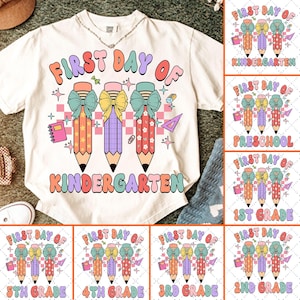 8+ Coquette Pencil Back to School PNG Bundle, First Day Of School png, Grade Level Shirt PNG, Kindergarten Pre-K 1st 2nd 3rd 5th Grade Png