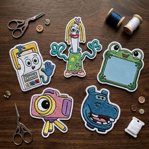 Naszywka haftowana Toy Story, naszywka Disneyland Pixar Toy Story 5 Wiedziałem, że wiem, że cię znam, naszywka z bransoletką przyjaźni Disney Toy Story
