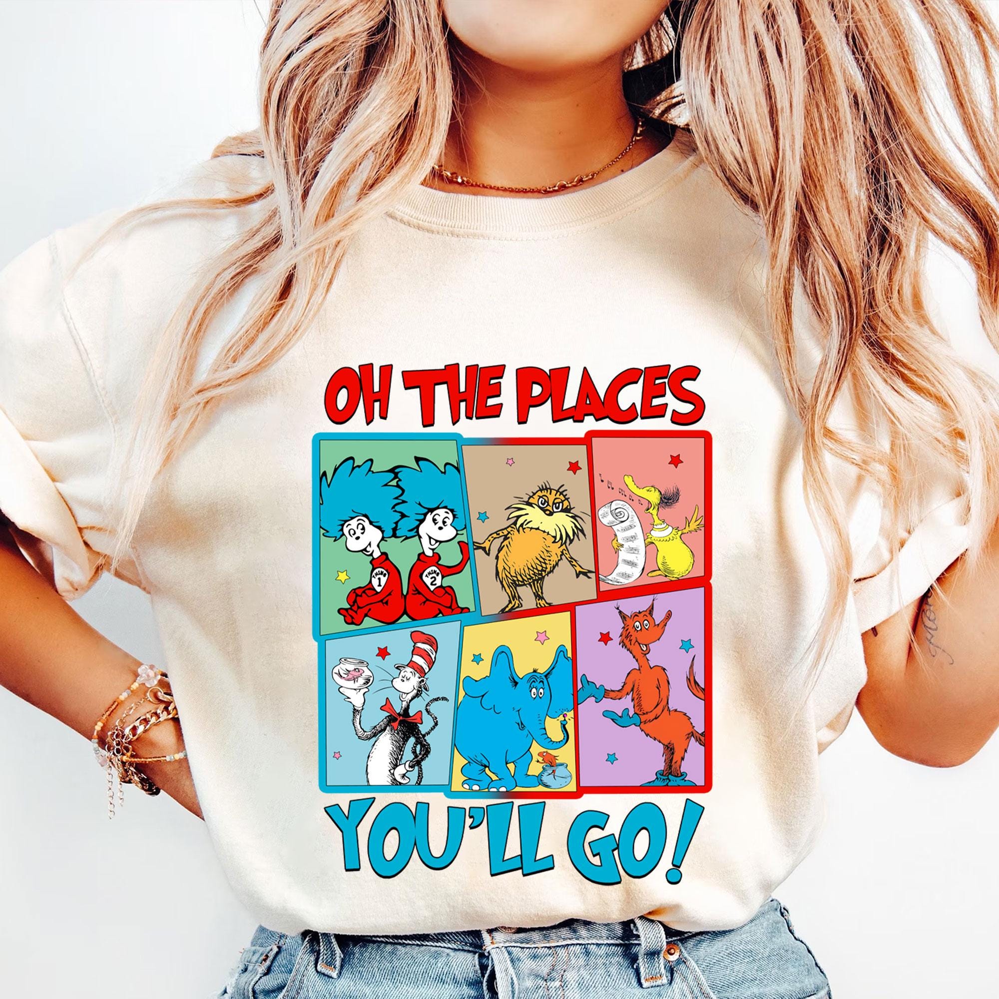 On the Places You'll Go Dr Seuss Png, Autism Dr.susess Png Sublimation ...