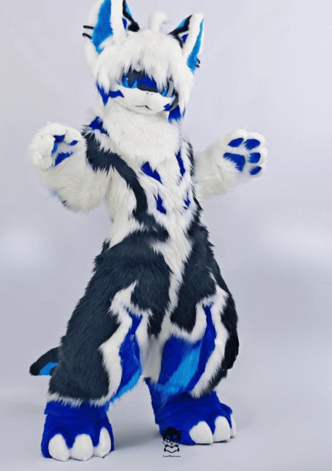 Custom Fursuit Full Body Suit, Kenomo/toony Theme Party, Fursuit Mask ...