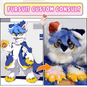 Fursuit Head Custom Consult,(PLEASE READ DESCRIPTION)，Commission Quotes，Fursuit Character Customization，Fursuit Design