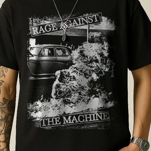 Rage Against the Machine Vintage 90&#39;s T-Shirt - Rage Against the Machine Shirt, Vintage Rock Shirt, RATM Shirt
