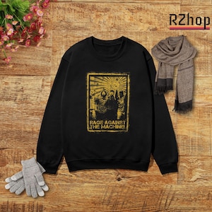 Vintage Rage Against the Machine 90&#39;s Sweastshirt - Rage Against the Machine Shirt, Vintage Rock Shirt, RATM Shirt