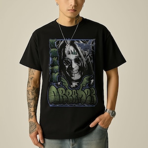 Ozzy Osbourne Graffiti Style T-Shirt – Vintage Rock Tour Merch, Blizzard of Ozz Album Shirt, Heavy Metal Music Gift, Ozzy Osbourne