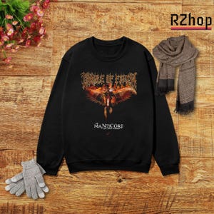 Cradle of Filth The Manticore and Other Horrors Sweatshirt - Music Shirt, Cradle of Filth Shirt, Cradle of Filth Band, Vintage Rock Shirt