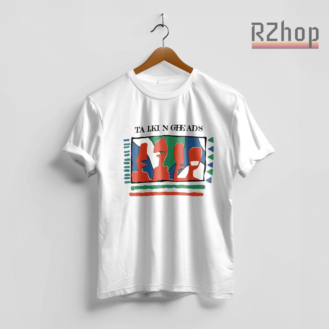 Vintage Talking Heads Tour 80's -shirt - Talking Heads Shirt, Music ...