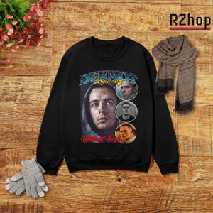 Dermot Kennedy Bootleg Vintage Sweatshirt – Graphic T-Shirt, Unisex Streetwear 90s Aesthetic, Distressed Music Tee, Dermot Kennedy Shirt