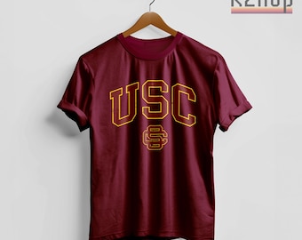 Vintage USC T-shirt University of Southern California – universiteitsshirt, vintage grafisch shirt, terug naar school cadeau