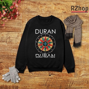 Vintage Duran Duran Band 90&#39;s Sweatshirt - Duran Duran Band Shirt, Duran Duran Band Tour, Music Shirt, Alternative/Indie Music