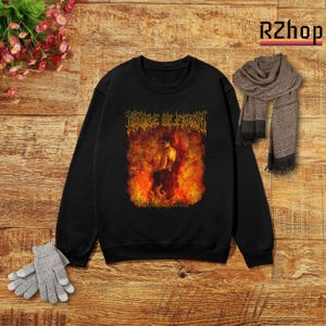 Cradle of Filth The Manticore and Other Horrors Sweatshirt - Music Shirt, Cradle of Filth Shirt, Cradle of Filth Band, Vintage Rock Shirt