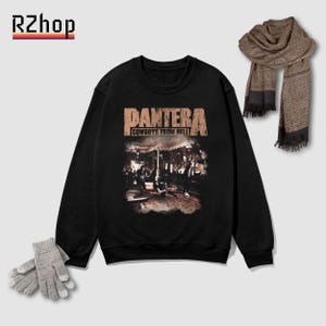 Pantera Band Cowboys From Hell Sweatshirt – Pantera Band Shirt, Pantera Band Tour, Music Shirt, Rock/Metal Music