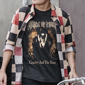 Cradle of Filth Cruelty and The Beast T-Shirt - Music Shirt, Cradle of Filth Shirt, Cradle of Filth Band, Vintage Rock Shirt, Band Shirt