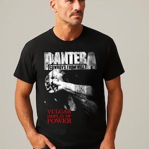 Pantera Band Vulgar Display of Power T-Shirt – Pantera Band Shirt, Pantera Band Tour, Music Shirt, Rock/Metal Music