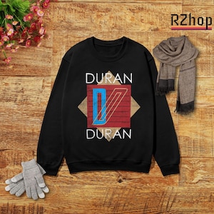 Vintage Duran Duran Rock Band Sweatshirt - Duran Duran Band Shirt, Duran Duran Band Tour, Music Shirt, Alternative/Indie Music