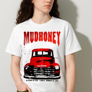 Mudhoney Band Tour T-Shirt – Mudhoney Shirt, Mudhoney Tour, Music Shirt, Rock Music, Alt Rock Shirt