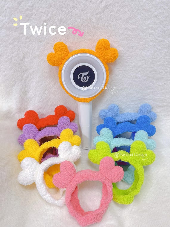 TWICE Lightstick Crochet Cover CANDYBONG LOVELY Solo Member Design