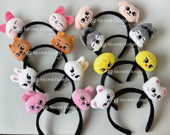 Stray Kids Plush Headband: SKZOO-Inspired Hair Accessory | SKZ Dominate Experience screening