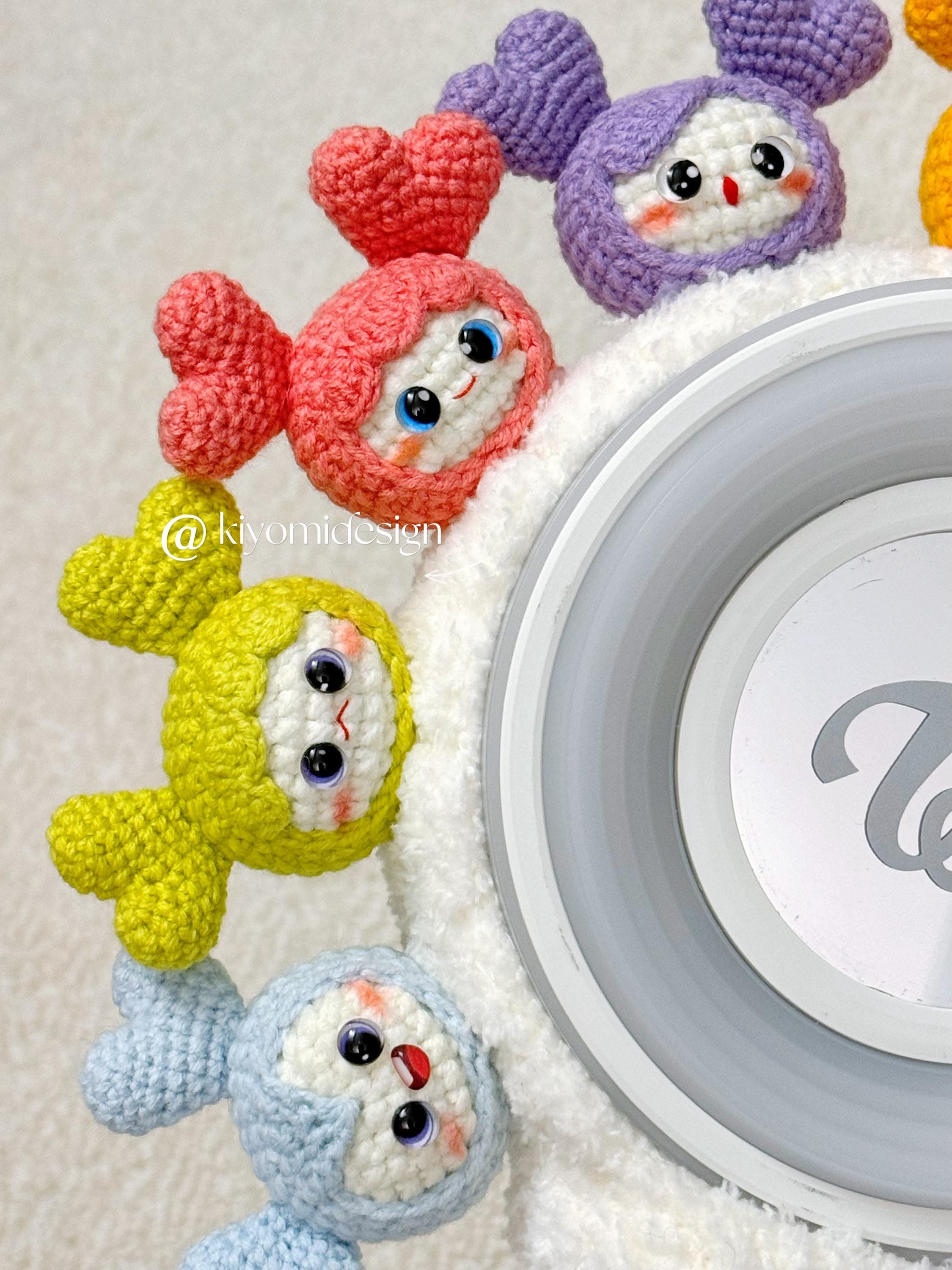 TWICE Candybong OT9 Crochet Cover | Lovely Plushie Cover Tokyo
