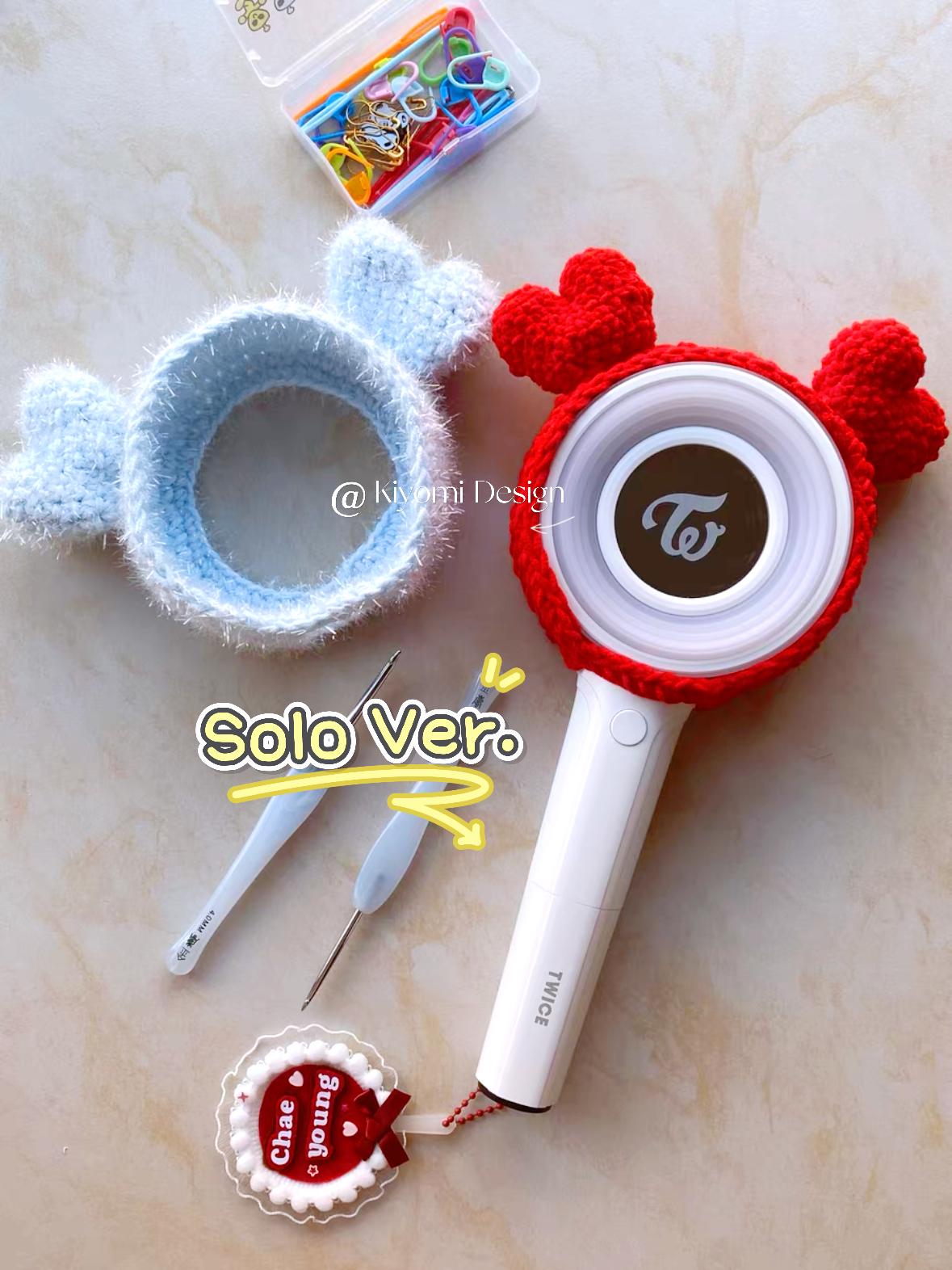 TWICE Lightstick Crochet Cover CANDYBONG LOVELY Solo Member Design