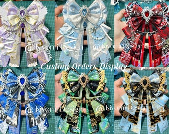 k-pop custom lightstick ribbon bow deco handmade | IVE Twice straykids ATEEZ concert | merch birthday gift