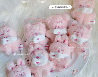StrayKids Skzoo Mini Plushie Keychain | 2026 FM Pendant pink mini plush | Stay fandom gift merch