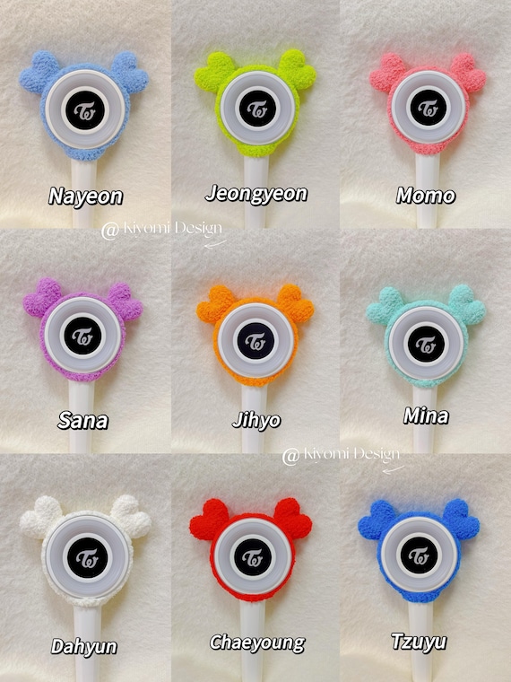 TWICE Lightstick Crochet Cover CANDYBONG LOVELY Solo Member Design