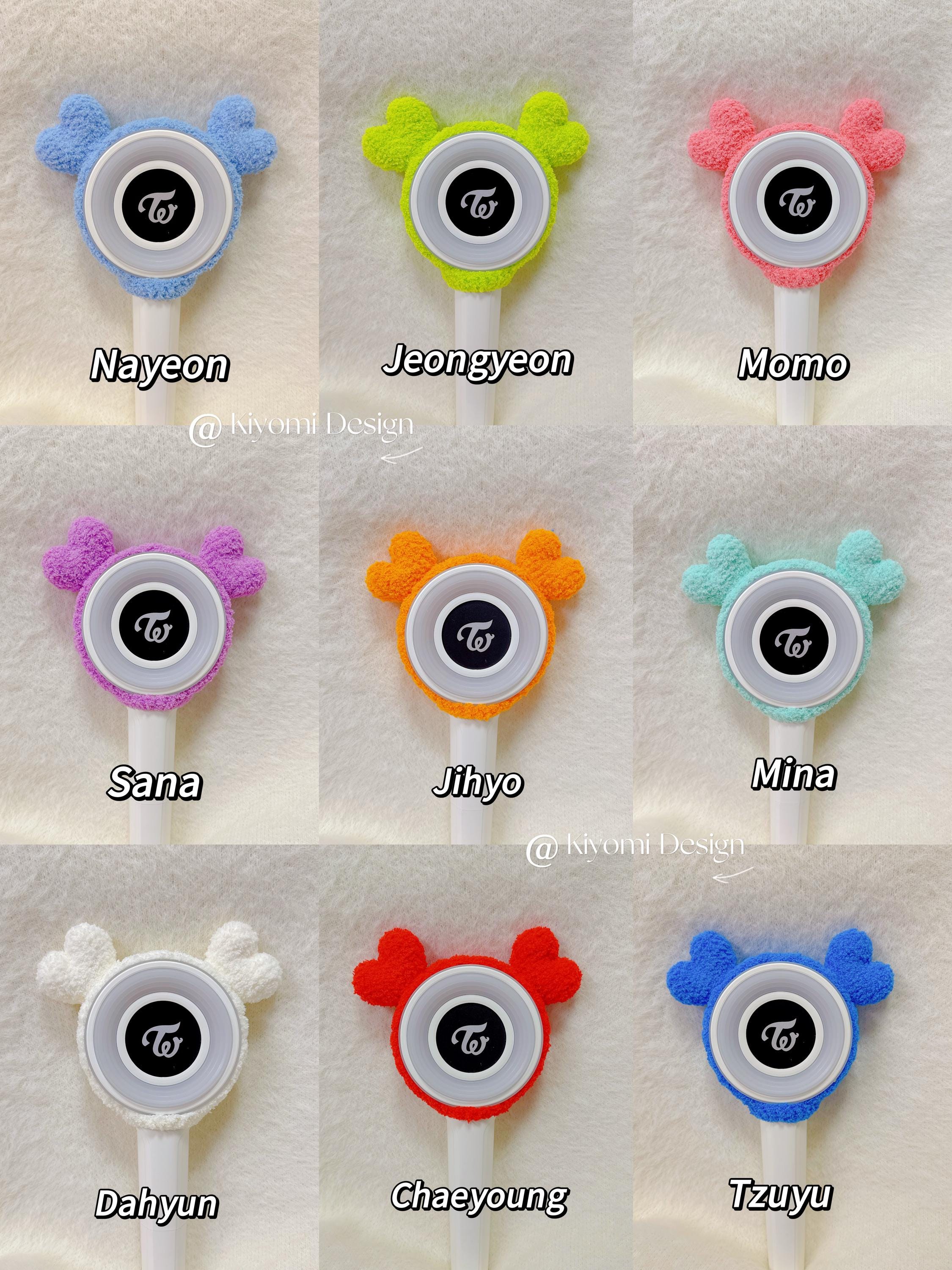 TWICE Lightstick Crochet Cover CANDYBONG LOVELY Solo Member Design