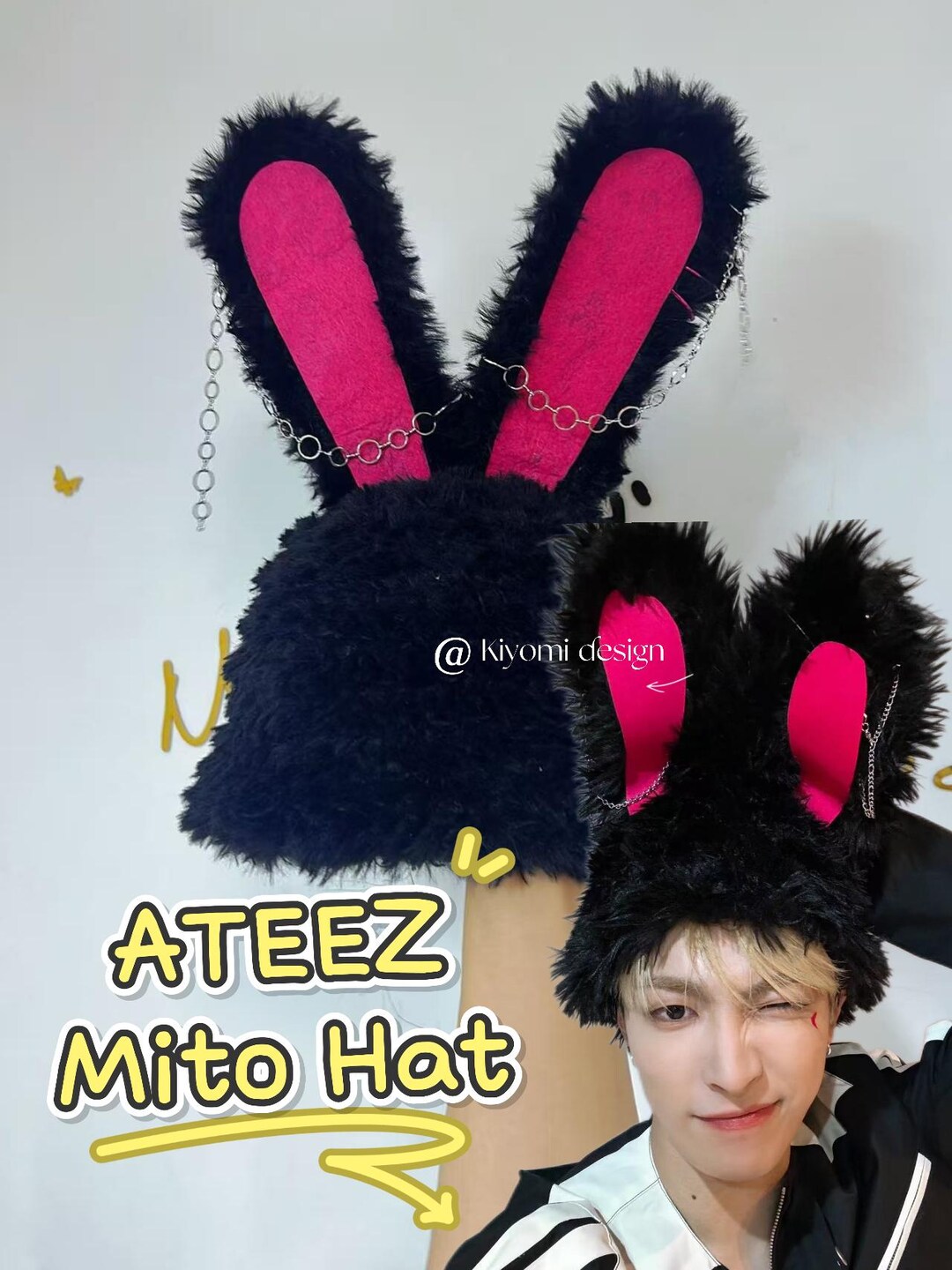 ATEEZ Crochet Hat: Atiny Fandom Merch, Concert Outfit - Etsy