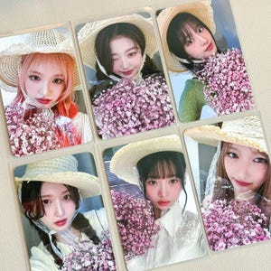 ive official photocards | Wonyoung Rei Yujin Liz Leeseo Gauel | official merch dive gift