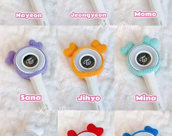 TWICE Lightstick Crochet Cover CANDYBONG LOVELY Solo Member Design