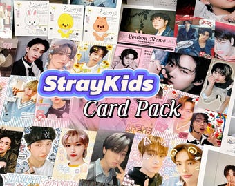 Straykids card pack bias pack Stay gift bias pack | kpop fanmade photocards polaroids lomos