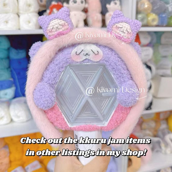 Baekhyun EXO Lightstick Crochet Cover: Teolaegi Fanmade