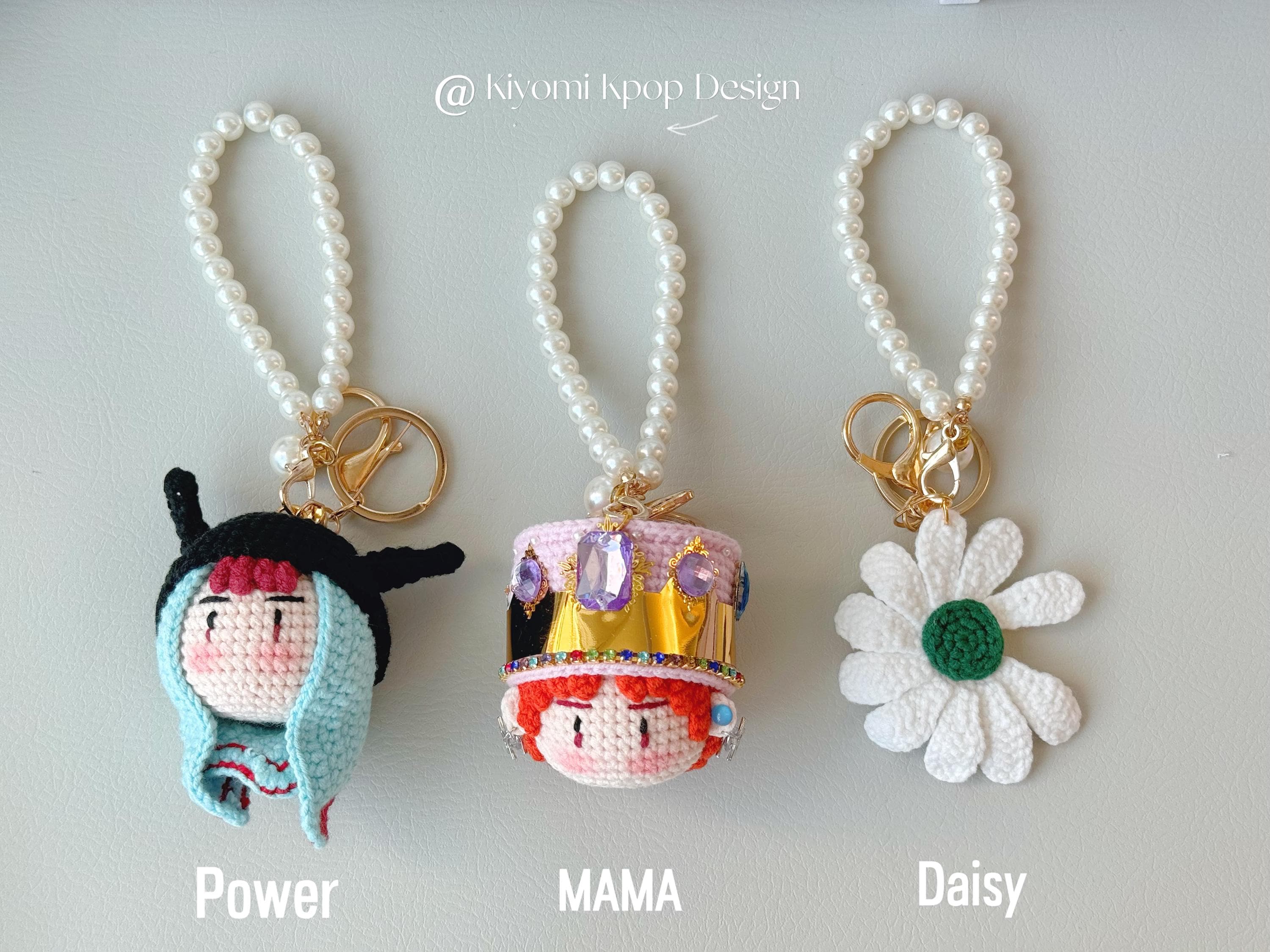 G-dragon Crochet Keychain: Bigbang Fan Gift, Bag Charm - Etsy
