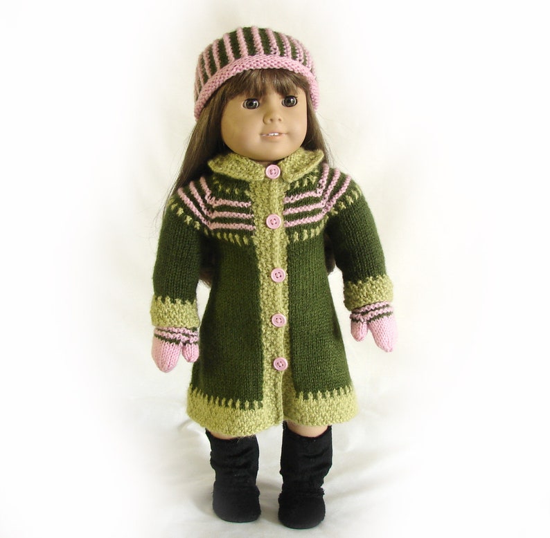Light Aqua Mittens 18/" Doll Clothes Fits American Girl One Pair