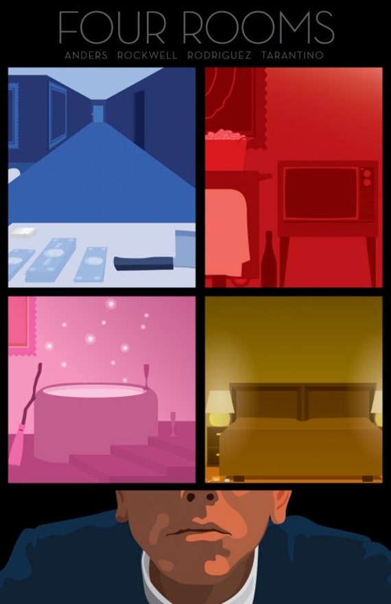 Four Rooms Movie Poster