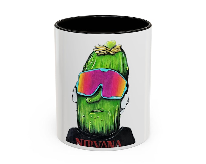 Colorful Cactus Mug with Retro Vibe, Fun Gift for Plant Lovers, Trending Home Decor, Unique Coffee Cup, Great for Birthdays and Holidays