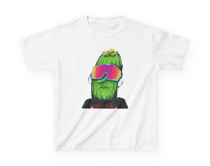Teen Pickles! Its a BIG Dill Kids Tee - Fun Summer Style, Gifts for Kids, Birthday Party Apparel, Unique Summer T-Shirts, Youth Fashion