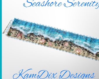 Seashore Serenity Peyote Stitch Bracelet