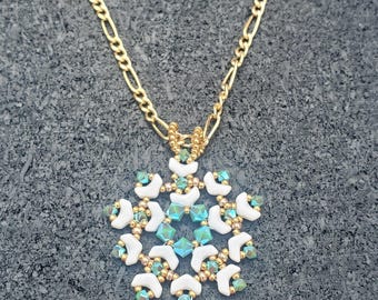Whisper of Winter Pendant - Pattern Only