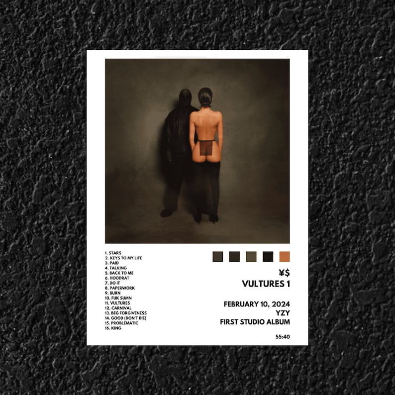 Digital Download Kanye West Vultures Bundle vultures 1 & Vultures