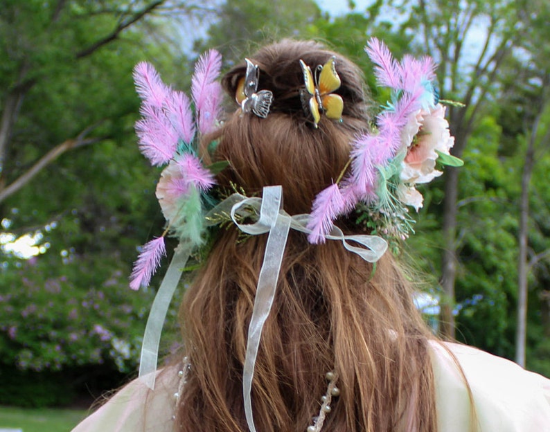 Mother Nature Goddess Headdress Fairy Crown