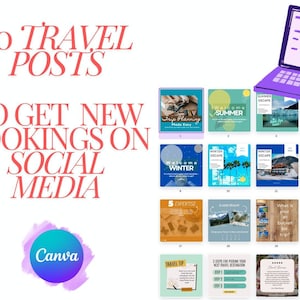 Social media Travel| |Facebook Template |Travel Marketing | Travel Agent Post| Travel Agent Content | Travel Agent Template |Travel Planner