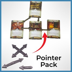 Karte Position Pointer Connectors für Arkham Horror Kartenspiel