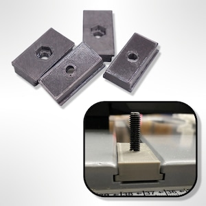 T-Profile Sliding Block Glider Sled Rail Insert for Bosch GTS 635-216 *4-Pack*