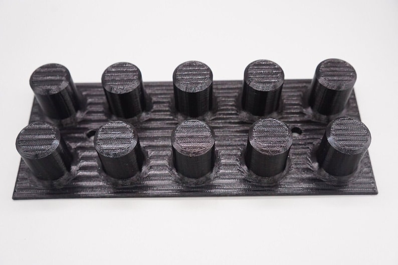 Wall Mounted Storage Organizer Rack for 5C Chuck Holder Lathe Collets ...