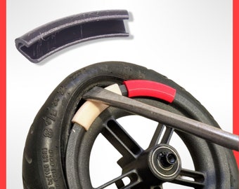 Tire Change Rim Hub Protector Saver for Xiaomi M365 Electric Scooter *Black*