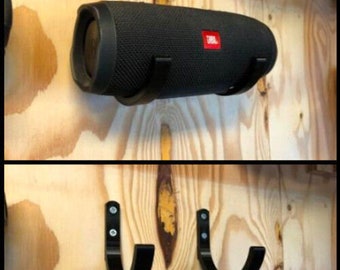 3D Printed Wall Mount Hooks for JBL Charge 3 & Charge 4 Bluetooth Speaker