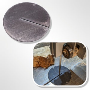 Replacement Throat Plate Insert for Metabo BAS 318 Band Saw