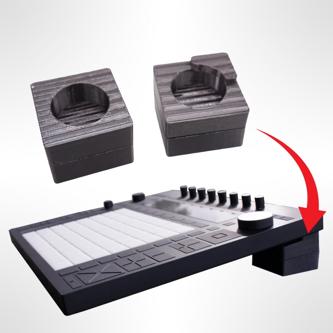 Push Button Stand Convenient Angled Stands for Ableton Push 3 Dedicated Midi Controller ...