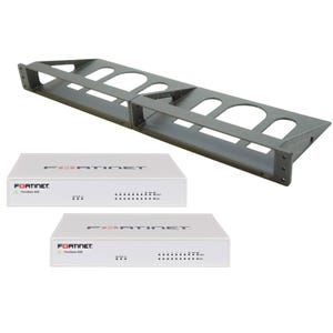 Doppio rack da 19" 1U per firewall di rete Fortinet Fortigate 60F/60E/80E/61E